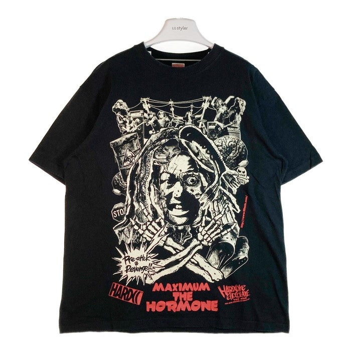 マキシマムザホルモン Tシャツ S 黒／バンドT 半袖 ブラック ツアー グッズ MAXIMUM THE HORMONE