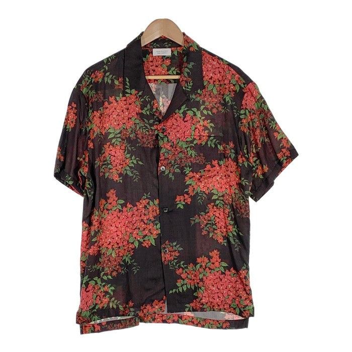 安い買蔵新品 定価4.8万 JOHN ELLIOTT オープンカラー アロハシャツ M シャツ