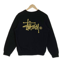 stussy ステューシー ロゴ トレーナー STYLE#Z30SAGR018 ブラック sizeM 瑞穂店