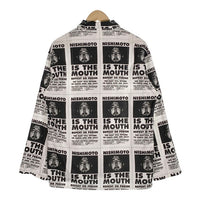NISHIMOTO IS THE MOUTH ニシモトイズザマウス NOWHAW PAJAMA 3Bジャケット パンツ セット ホワイト ブラック Size 1 福生店