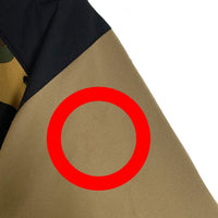 A BATHING APE アベイシングエイプ カモパッチ ジップアップジャケット 001SWF301007X Size L 福生店