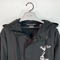 WORLD WIDE FAMOUS ワールドワイドフェイマス モッズコート ブラック sizeL 瑞穂店
