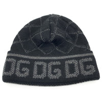 DOLCE&GABBANA ドルチェ&ガッバーナ ウール アクリル ニットキャップ ブラック 福生店