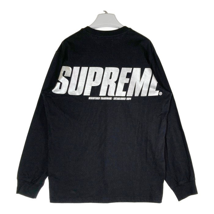 SUPREME Trademark L/S Top Black XL Tee