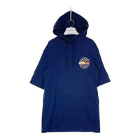 TOMMY JENES トミージーンズ パーカーワンピース 前後サークルプリント ネイビー sizeXS 瑞穂店