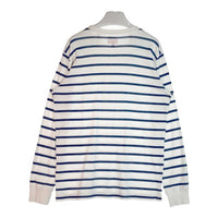 SUPREME シュプリーム 16SS Painted Stripe L/S Tee ボーダー センターロゴ 長袖 カットソー ロンT ホワイト sizeM 瑞穂店