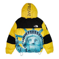 SUPREME×THE NORTH FACE シュプリーム×ザ・ノースフェイス 19AW Statue of Liberty Baltro Jacket ND91901I 自由の女神 イエロー×ブラック sizeS瑞穂店