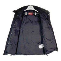 DIESEL ディーゼル W-ROLFYS-SL 23AW ダウン フーデット ベスト ブラック size46 瑞穂店