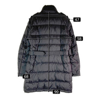 BURBERRY BLACK LABEL バーバリー ダウンコート ファー欠品 BMP35-353-09 ブラック sizeLL 瑞穂店