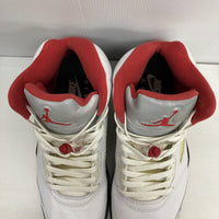 NIKE ナイキ AIR JORDAN5 RETRO Fire Red エアジョーダン5 レトロ ファイア レッド DA1911-102 ホワイト size27.5cm 瑞穂店