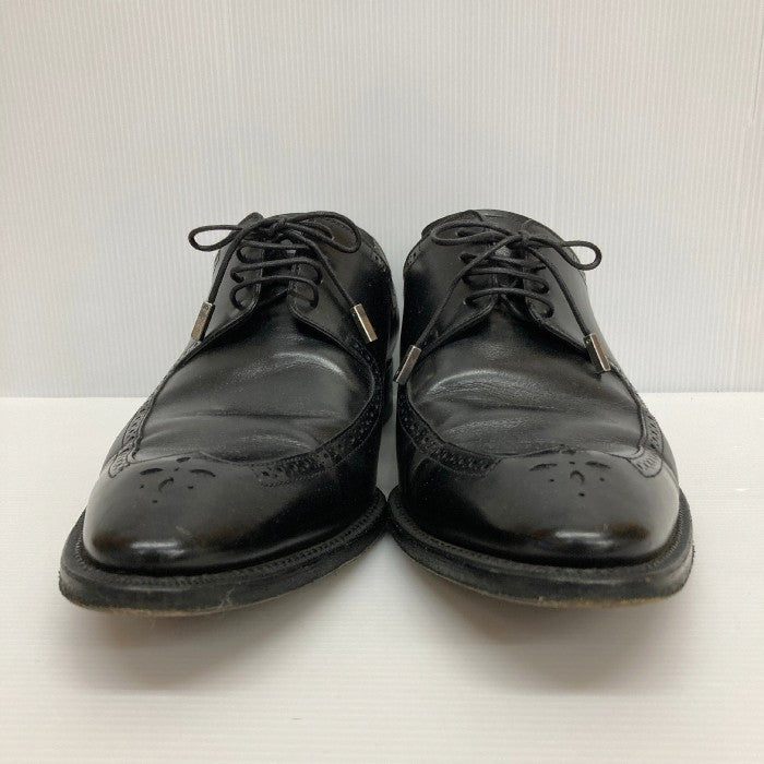 ルイヴィトン ウィングチップ レザーシューズ 革靴 メンズ 7 1/2 ブラック