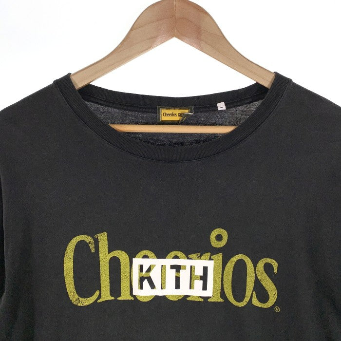 KITH キス Cheerios Vintage L/S Tee ロゴプリント ロングスリーブ T