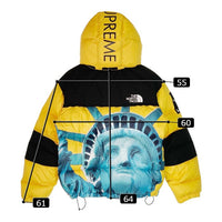 SUPREME×THE NORTH FACE シュプリーム×ザ・ノースフェイス 19AW Statue of Liberty Baltro Jacket ND91901I 自由の女神 イエロー×ブラック sizeS瑞穂店