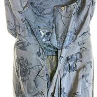 vivienne westwood ヴィヴィアンウエストウッド S26CT0641 NAVY BLUE PATTERNED SLIP DRESS 花柄ワンピース size40 瑞穂店