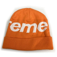 SUPREME シュプリーム コットン カシミヤ ニット帽 オレンジ 瑞穂店