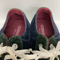 CONVERSE コンバース コーデュロイ オールスター スニーカー ネイビー×グリーン size6 瑞穂店