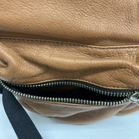 COACH コーチ F72305 巾着型 リュック バックパック レザー ブラウン 瑞穂店