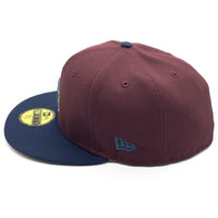 New Era ニューエラ LA Dodgers ドジャース 59FIFTY 40周年記念ワッペン 小豆色 Size 7 5/8(60.6cm) 福生店
