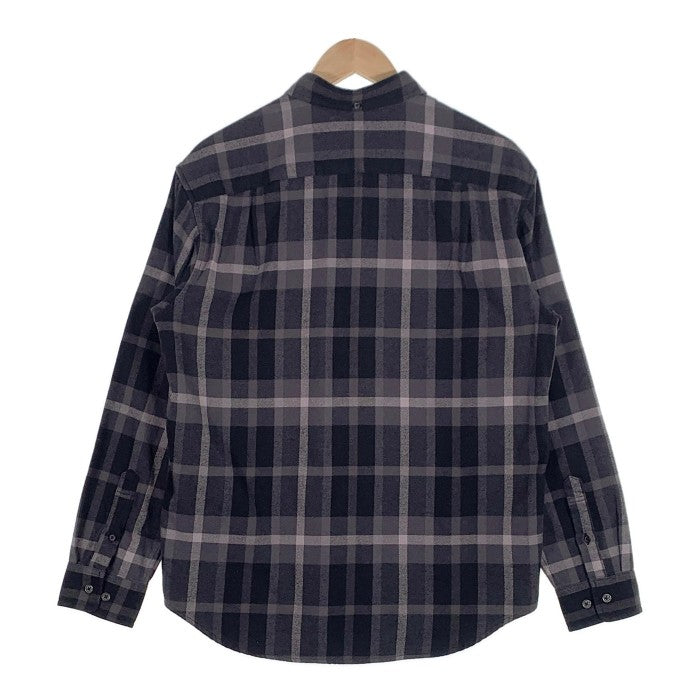 SUPREME シュプリーム 23AW Plaid Flannel Shirt チェック フランネルシャツ ボタンダウン ブラック Size S 福生店