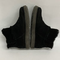 UGG アグ W CLASSIC MINI SPILL SEAM クラシック ミニ スピル シーム ムートンブーツ 1108145 ブラック size24cm 瑞穂店