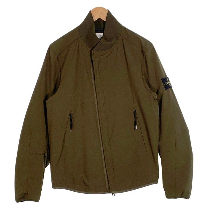 STONE ISLAND ストーンアイランド SOFT SHELL-R WITH PRIMALOFT ソフトシェル プリマロフト ブルゾン ジャケット  オリーブ 並行品 Size S 福生店