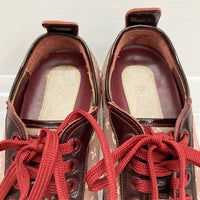 LOUIS VUITTON ルイヴィトン モノグラム ドライビングシューズ スニーカー エンジ系 size23.5cm 瑞穂店