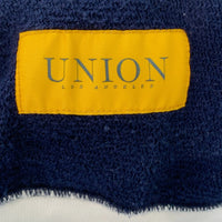 UNION ユニオン DIGAWEL ディガウェル プルオーバースウェットパーカー ネイビー ホワイト Size 3 福生店