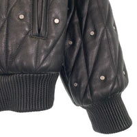 SUPREME シュプリーム 18AW Quilted Studded Leather Jacket キルト スタッズ レザージャケット 中綿 ブラック Size S 福生店