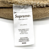 SUPREME シュプリーム 22SS Knowledge Reigns Beanie ビーニー ニットキャップ アクリル ベージュ 福生店