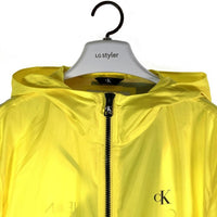 Calvin Klein Jeans カルバンクラインジーンズ J315279 CK ONE ロゴ ウィンドブレーカー ジャケット イエロー sizeL 瑞穂店