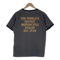 TOYS McCOY トイズマッコイ Johnson Motors No.1 リンガーTシャツ ブラック Size L 福生店