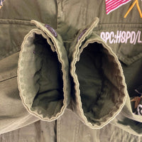 AVIREX アヴィレックス M-43 MILITARY JACKET ミリタリージャケット 刺繍 6172106 オリーブ Size M 瑞穂店