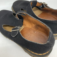 Dr.Martens ドクターマーチン MADE IN ENGLAND Tバー スウェード シューズ ブラック sizeUK3 瑞穂店