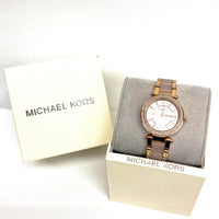 MICHAEL KORS マイケルコース 腕時計 MK6110 ピンクゴールド×ゴールド 瑞穂店