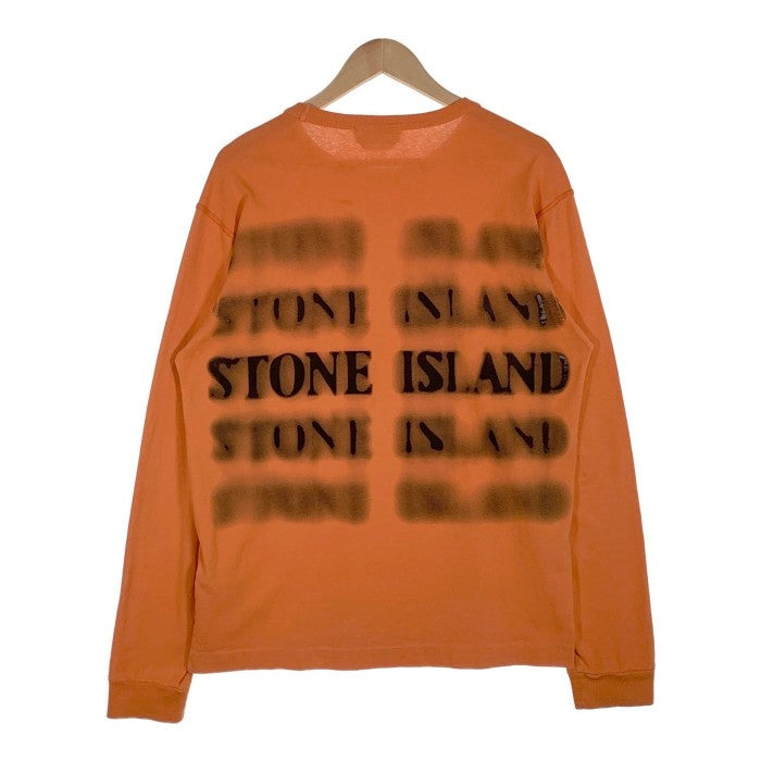 STONE ISLAND ストーンアイランド L/S TEE プリント ロングスリーブT ...