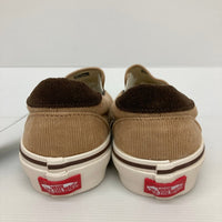 VANS バンズ V98CDR slip on スリッポン コーデュロイ ベージュ size27.5cm 瑞穂店