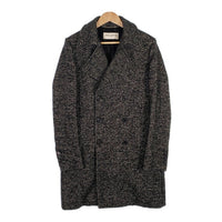 SAINT LAURENT PARIS サンローランパリ 18AW ジャガード ダブルブレステッド チェスターコート Size 44 福生店