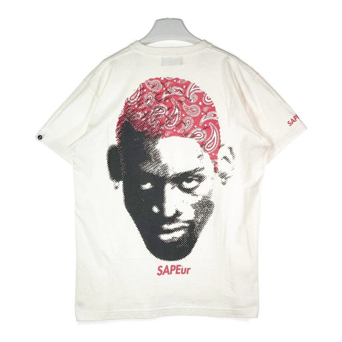 sapeur ODhead ホワイト　xl サプール　ロッドマンTシャツ/カットソー(半袖/袖なし)