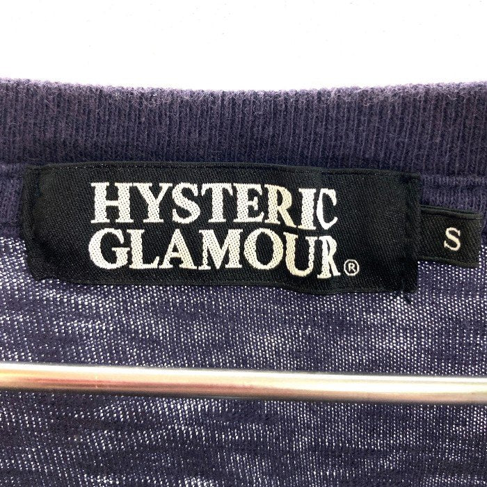 HYSTERIC GLAMOUR ヒステリックグラマー ガールプリント Tシャツ ネイビー sizeS 瑞穂店