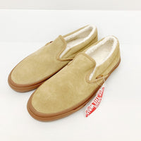 VANS バンズ スエードボア スリッポン ガムソール VN-0LYF58L sherpa Tan/Medium Gum ベージュ size27.5cm 瑞穂店