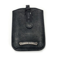 Chrome Hearts クロムハーツ フレアニー レザー 携帯ケース スマホ ブラック 福生店