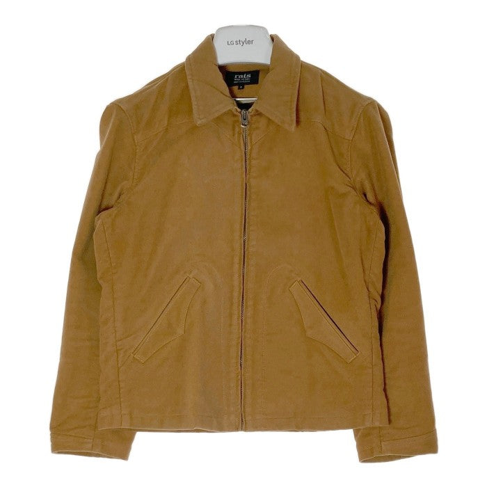 RATS ラッツ 11RJ-0904 WESTERN BLOUSON モールスキン ジャケット ブラウン sizeS 瑞穂店