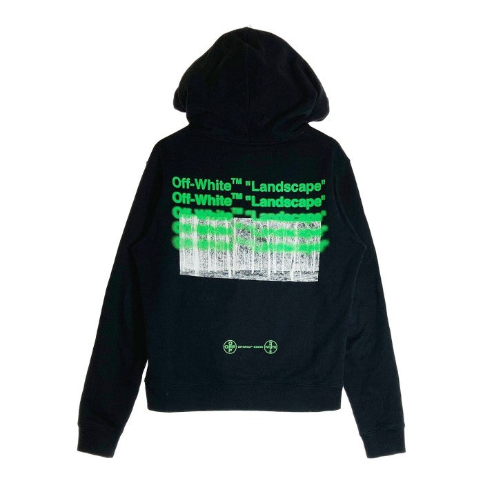 OFF-WHITE オフホワイト 阪急限定 Landscape バックプリント パーカー ...