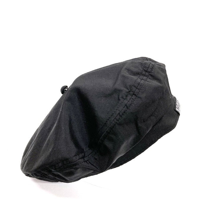 帽子 STUSSY Nylon Logo Beret Stussy Nylon Logo Beret Black 1321001