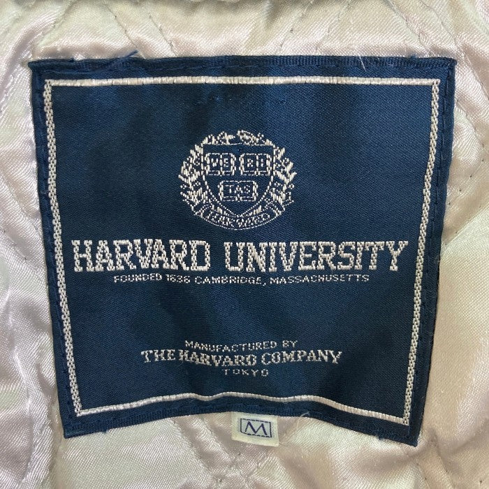 HARVARD UNIVERSITY ハーバードユニバーシティ スタジャン 袖レザー 76387-87 ネイビー sizeM 瑞穂店