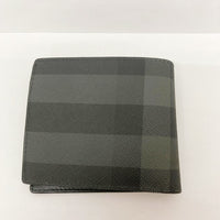 BURBERRY バーバリー 二つ折り財布 メンズ ロンドンチェック ブラック 8056707 A1208 瑞穂店