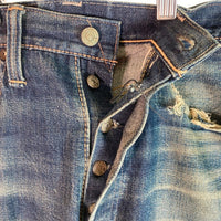 WAREHOUSE & CO. ウエアハウスカンパニー ボタンフライデニムパンツ Lot. 1000XX インディゴブルー size31 瑞穂店