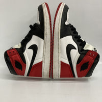 Nike ナイキ WMNS ウィメンズ Air Jordan 1 Retro High Satin Black Toe エアジョーダン1 レトロ ハイ サテン ブラックトゥ レッド size24.5cm 瑞穂店