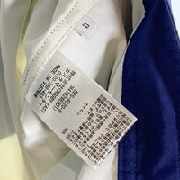 WIND AND SEA ウィンダンシー × SATURDAYS サタデーズ バイカラー ナイロンショーツ ショートパンツ ネイビー ホワイト Size 32 福生店