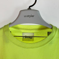 AWAKE アウェイク Tシャツ ロゴ 半袖 蛍光 イエロー sizeL 瑞穂店